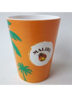 FUN Malibu Rum Drinking Cup Summer Heavy Plastic